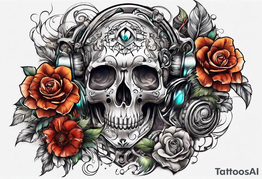 Love, source, abundance, male tattoo idea