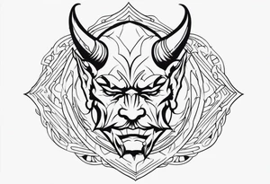devil tattoo idea