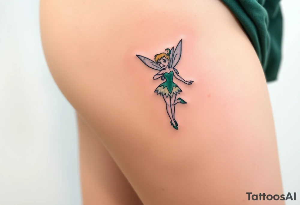 Peter pan, Tinker Bell and Wendy tattoo idea