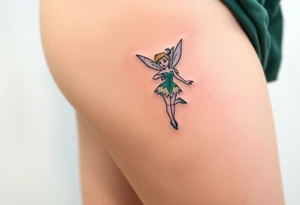 Peter pan, Tinker Bell and Wendy tattoo idea