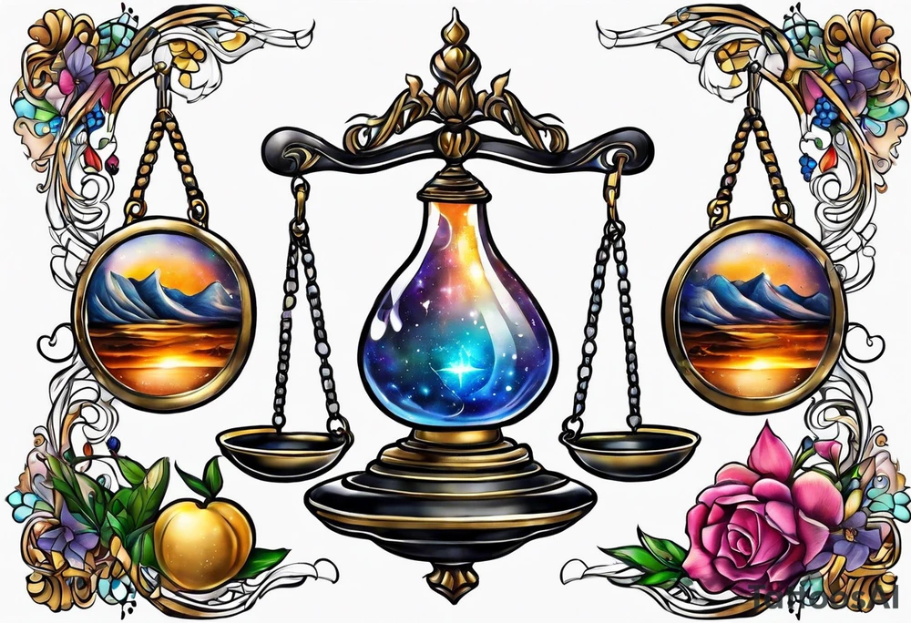Libra tattoo idea