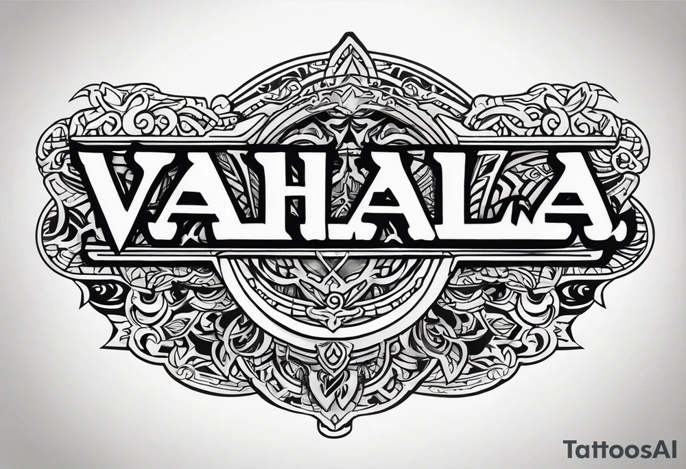 Valhalla tattoo idea