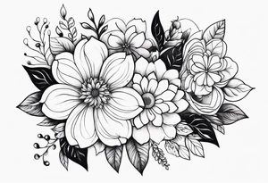 Eu quero uma tatuagem estilo suminagashi, com flores, uma coisa bem fluida tattoo idea