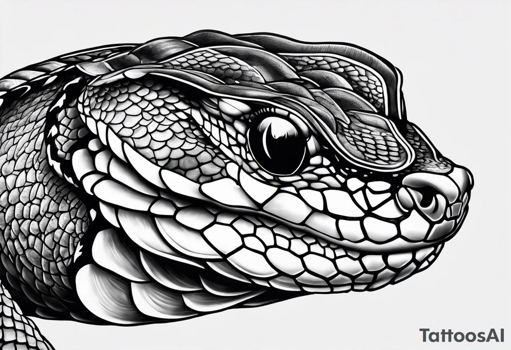 gaboon viper tattoo idea