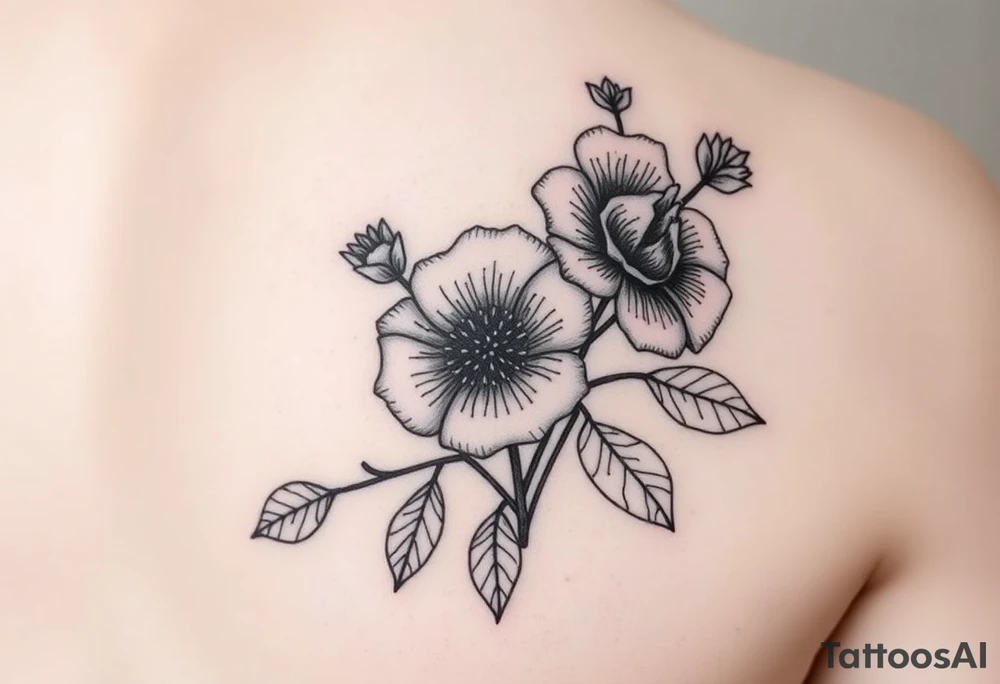 arm sleeve based on the Harry Chapin song Flowers are Red tattoo idea