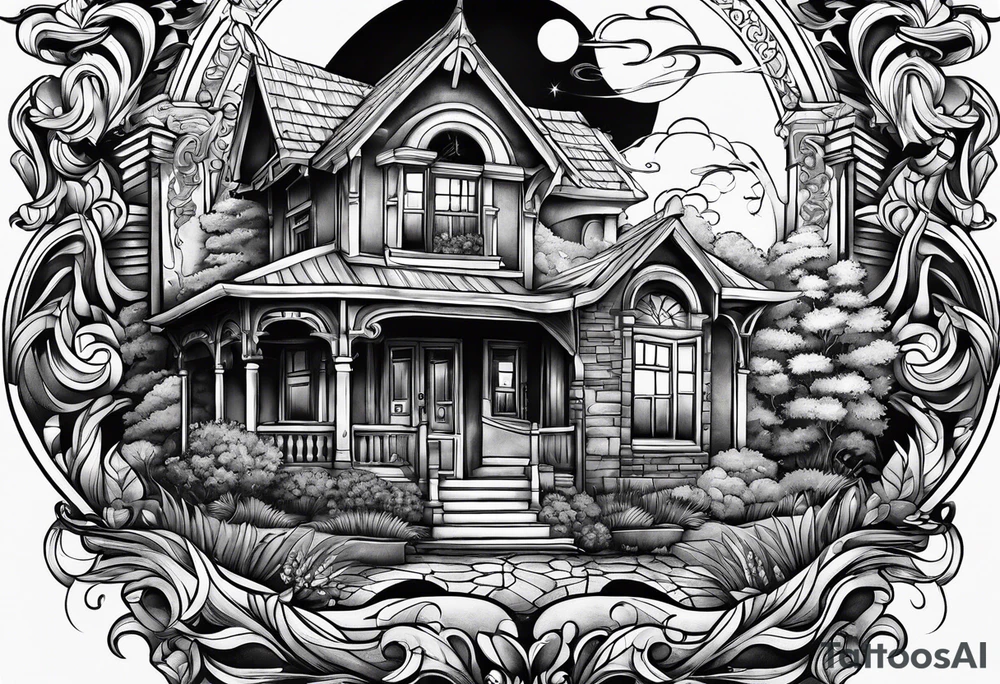 House painter tattoo idea