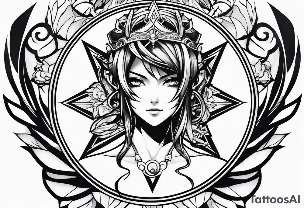 Anime symbol tattoo idea