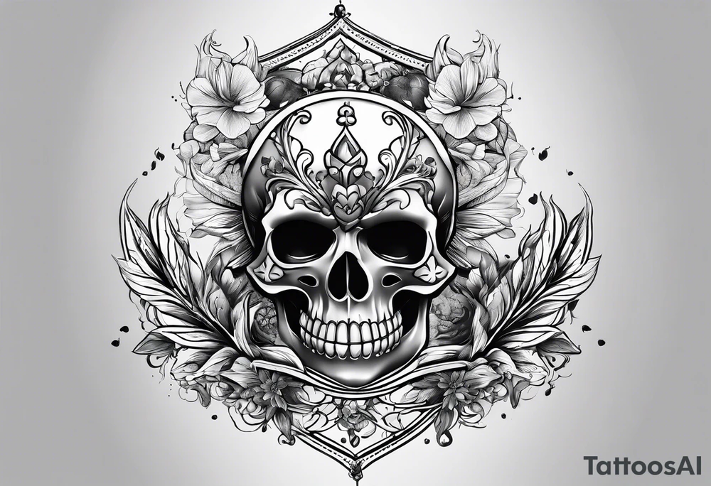 Parting of ways tattoo idea