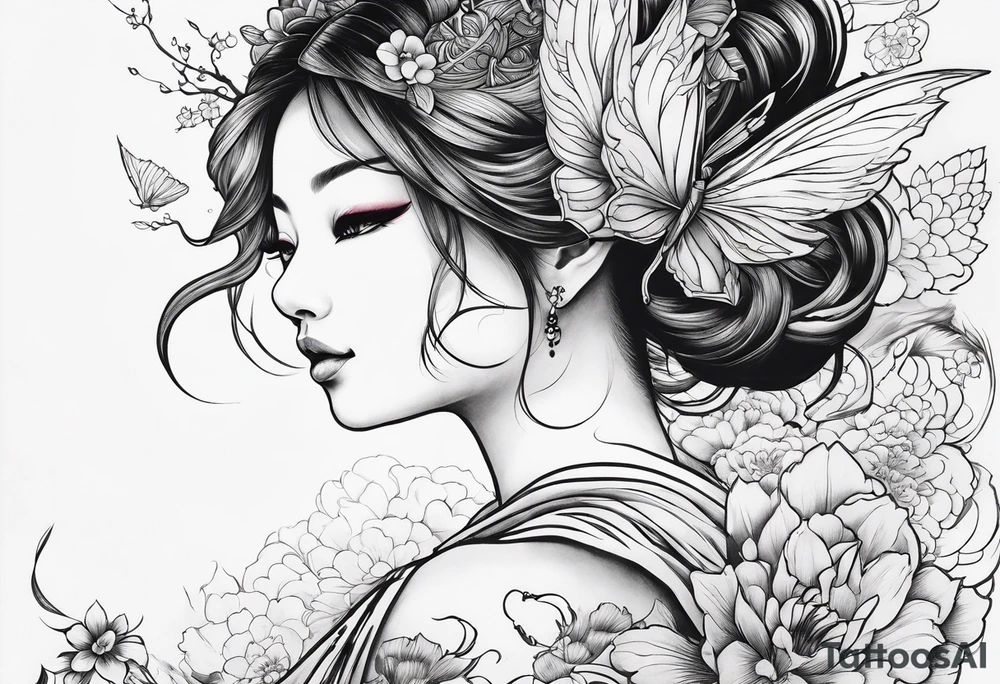 Fairy tattoo idea