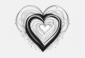 heart tattoo idea
