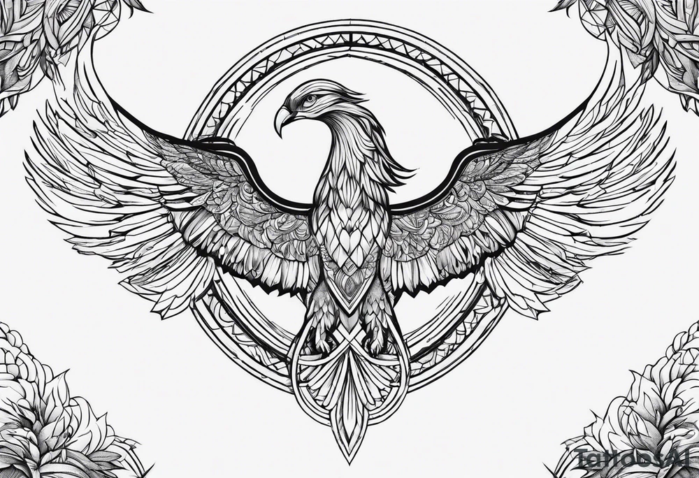 Powerful Majestic. ARETE tattoo idea