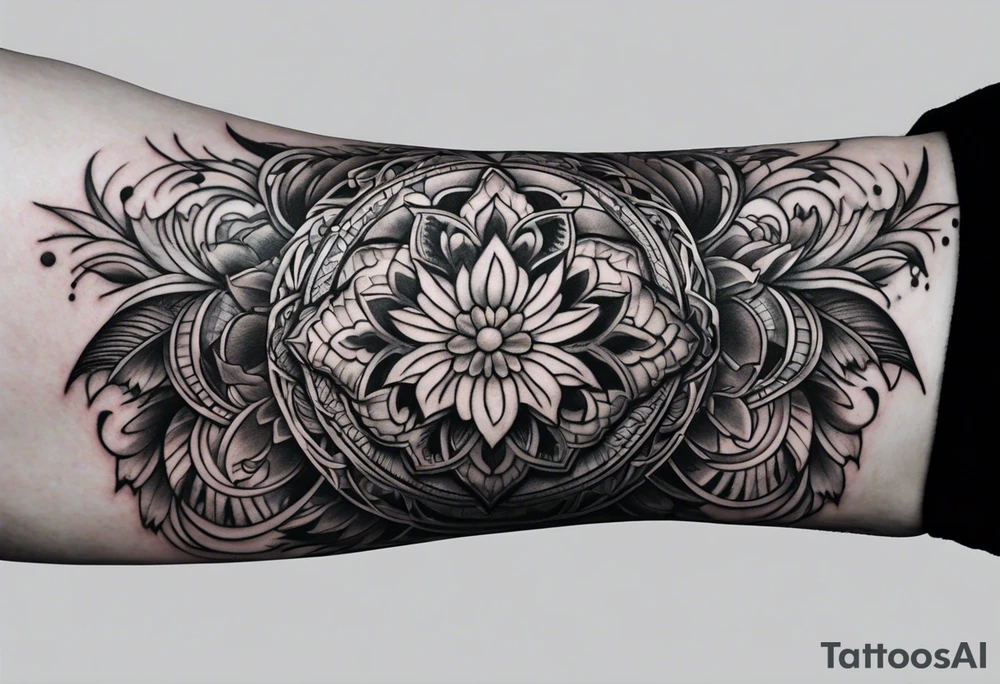 Long forearm wisdom tattoo tattoo idea