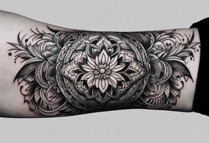 Long forearm wisdom tattoo tattoo idea