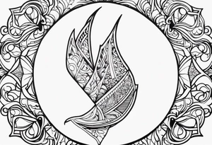 733 in a wrist size tattoo idea