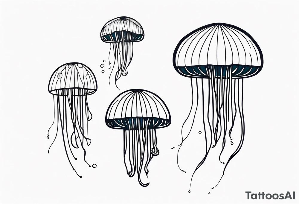 Jellyfish tattoo idea