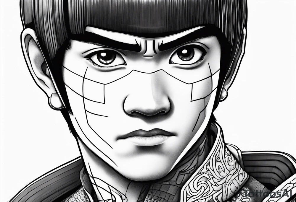 Rock Lee tattoo idea