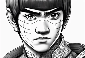 Rock Lee tattoo idea