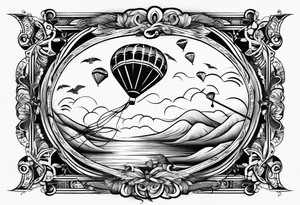 Go Fly a kite tattoo idea