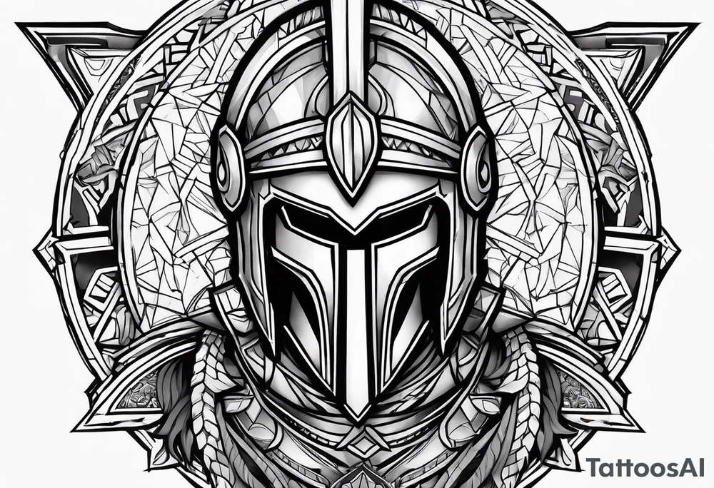 Spartan tattoo idea