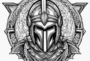 Spartan tattoo idea