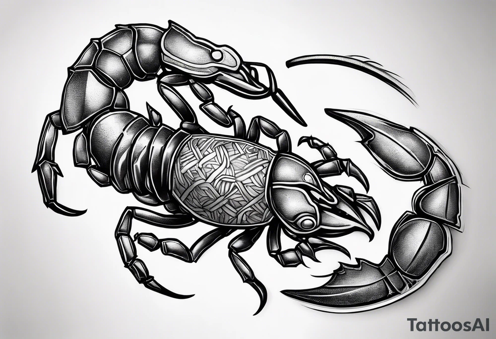 Scorpio tattoo idea