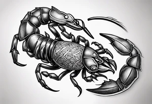Scorpio tattoo idea