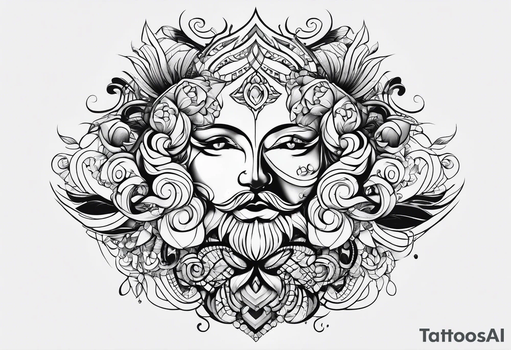 Son & daughter
Father tattoo idea