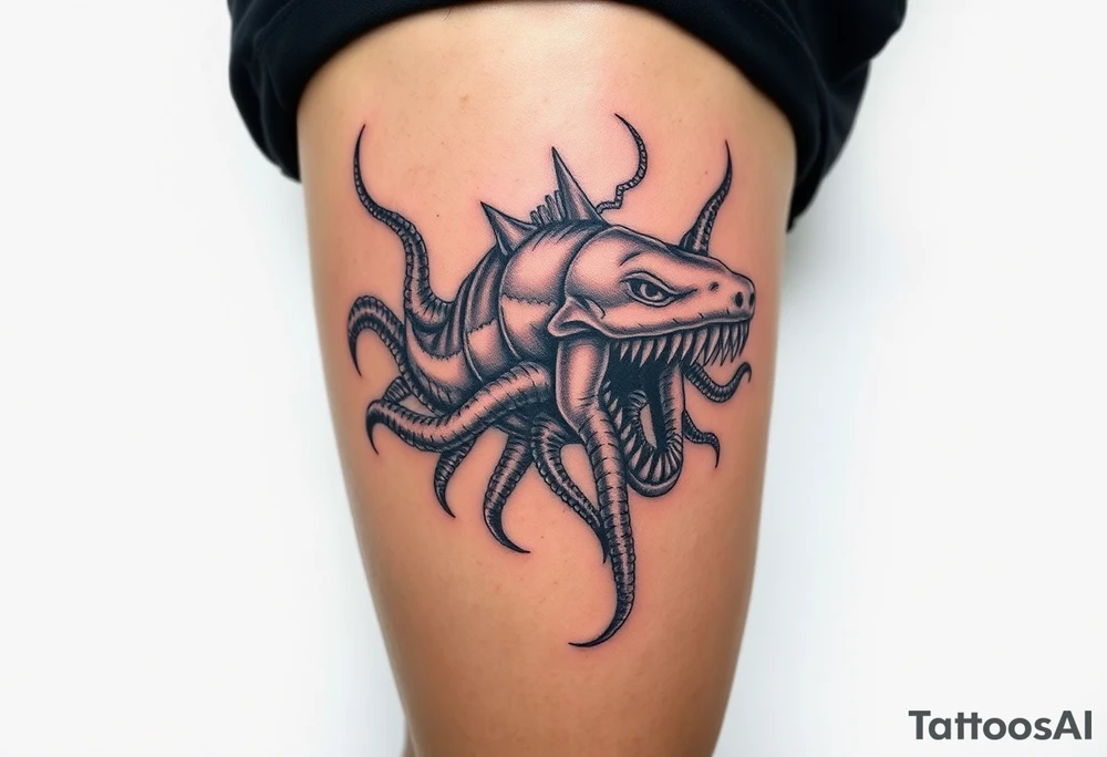 Deep sea tattoo idea