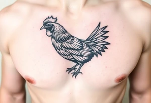 Caged cuck tattoo idea