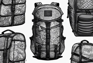 Ruck pack, Gloom, Armor tattoo idea