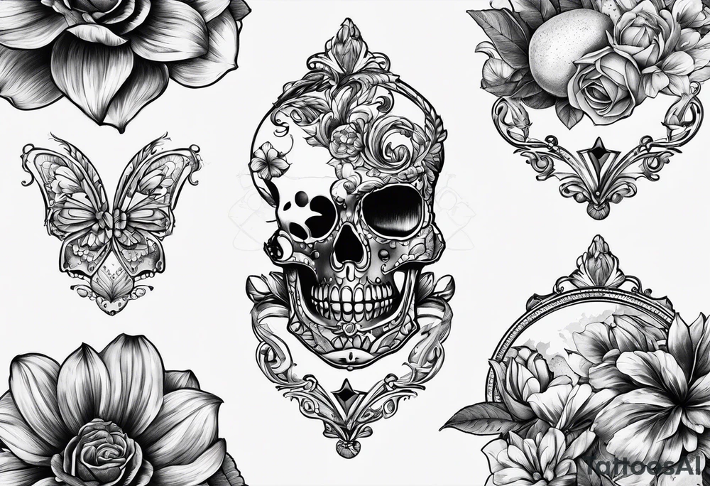 Homenagem a avos tattoo idea