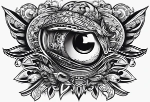 Mechanical tattoo idea