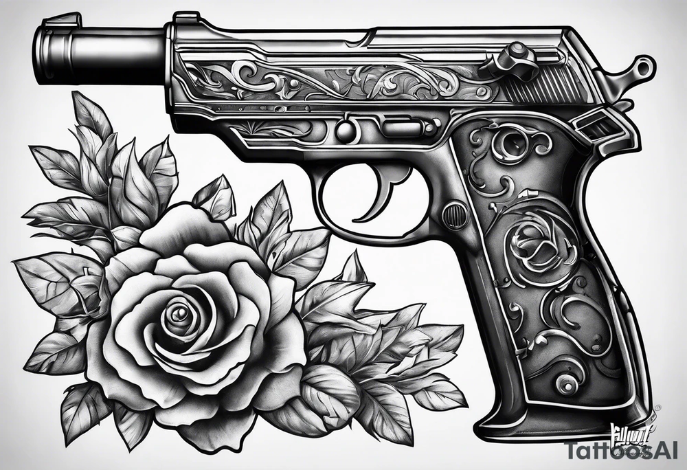 Fallout 4 gun tattoo idea