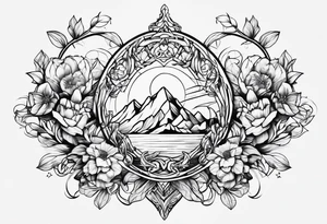 serotonin tattoo idea