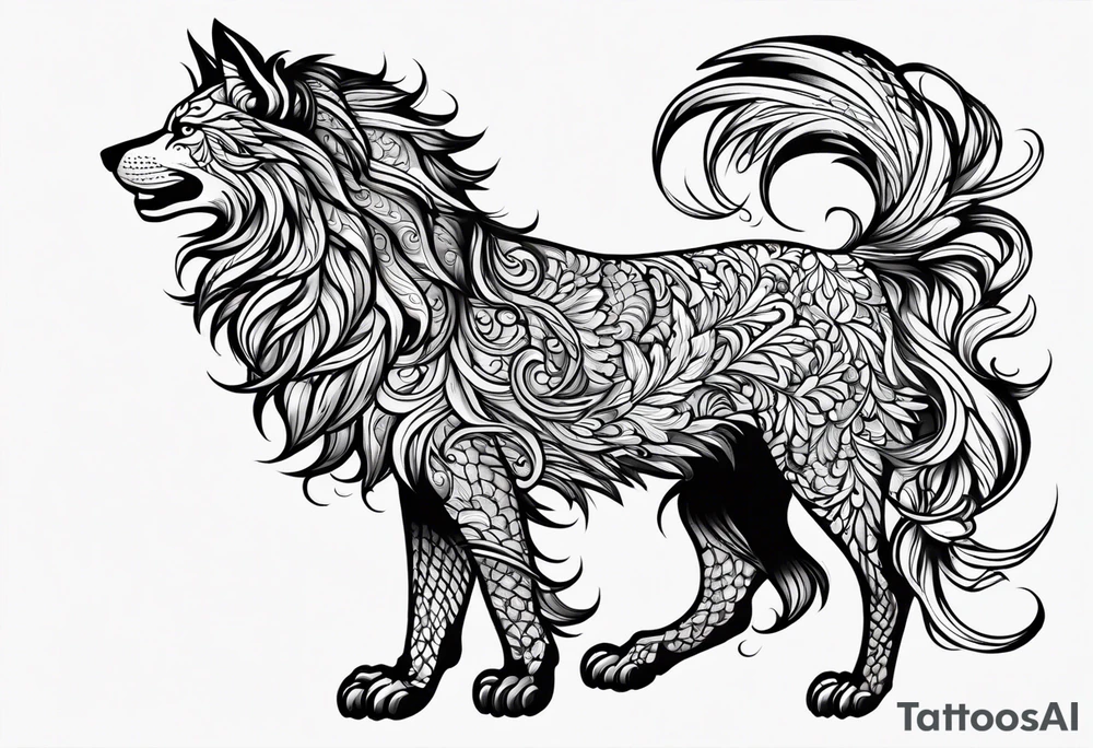 filigree tattoo idea