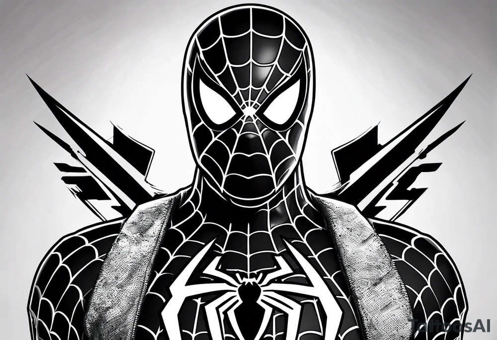Spiderman in medic battlefield gear tattoo idea Spiderman in medic battlefield gear tattoo idea
