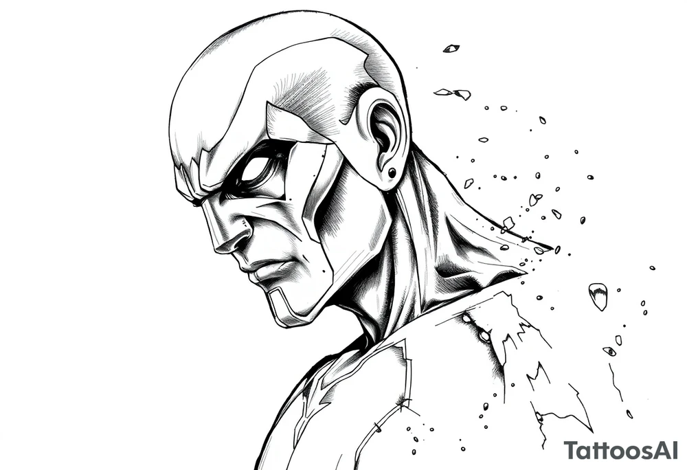 Silver Surfer comic accurate tattoo idea