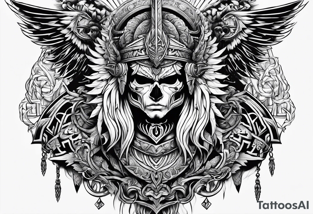 Valhalla tattoo idea