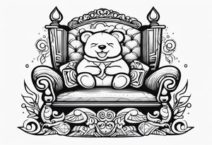 Be humble sit down tattoo idea