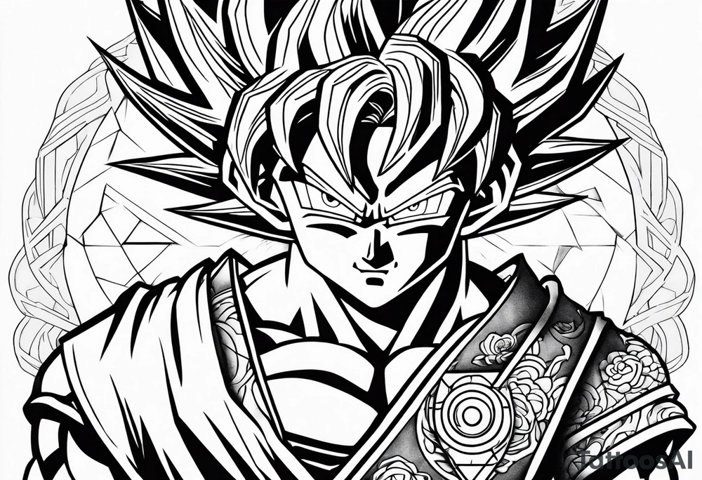 dragonball z tattoo idea