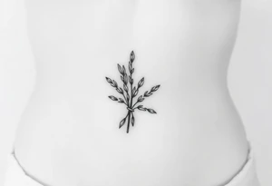sage bundle tattoo idea
