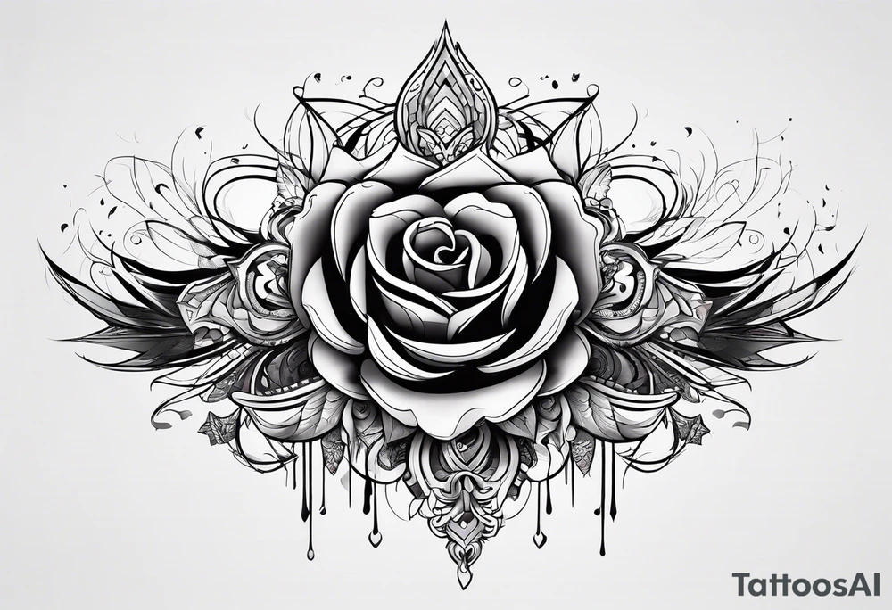 Abstract sleeve tattoo tattoo idea