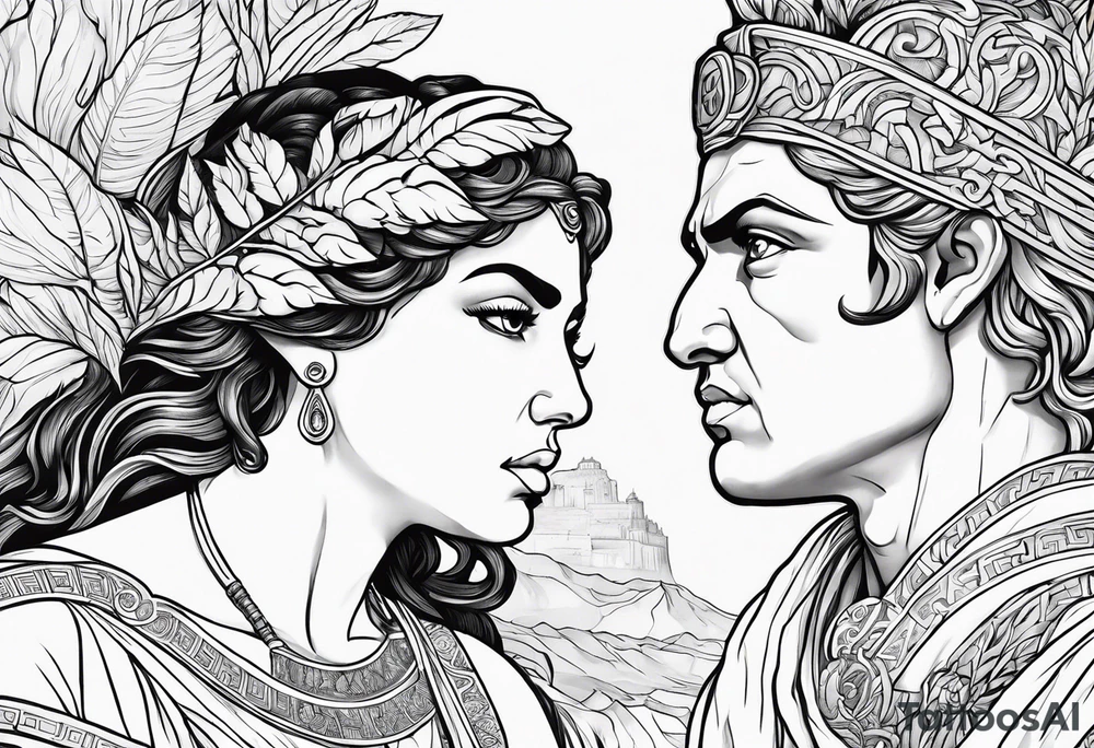 Greek mythology tattoo idea