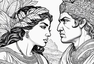 Greek mythology tattoo idea