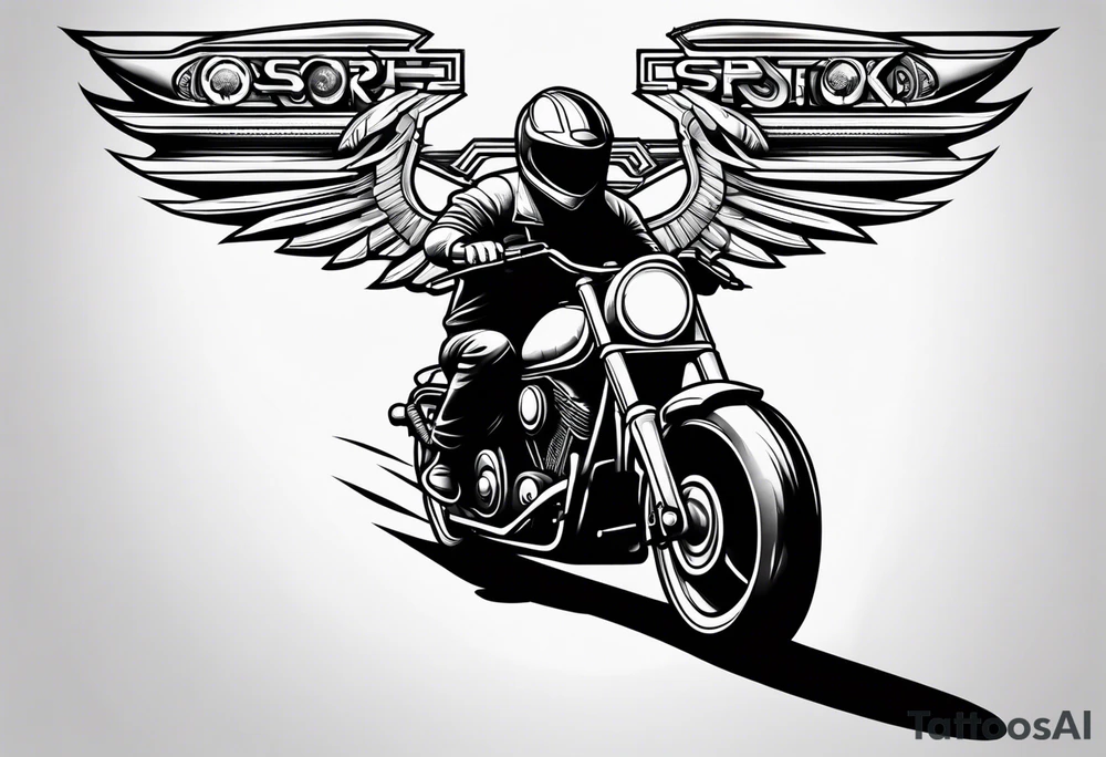 motorbike sproket tattoo idea