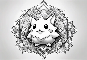 Togepi tattoo idea