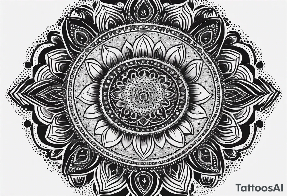 mandala tattoo idea