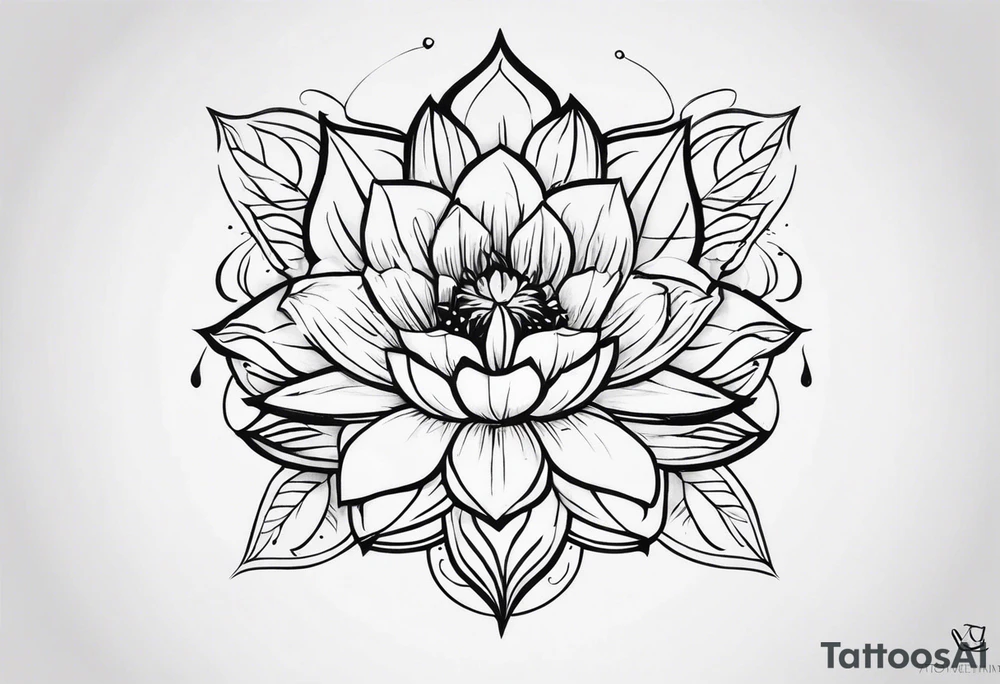 Нежные пионы с центральной звездой илиниями tattoo idea Нежные пионы с центральной звездой илиниями tattoo idea