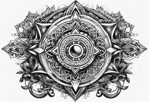 sproket with chain tattoo idea