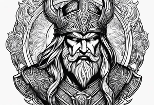 Odin Thor Hades tattoo idea